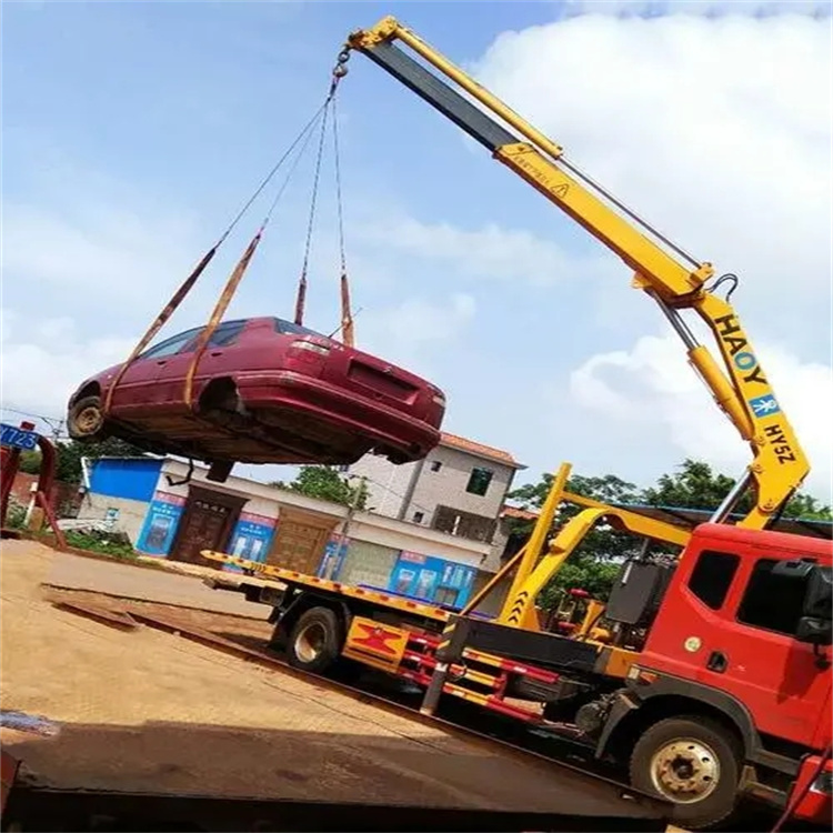 色达吊车救援小汽车怎么吊